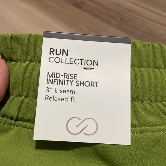 Calia Run Collection midrise Infinity Short 3” Relaxed Army green Size XL NWT - Picture 12 of 14